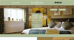 Desktop Screenshot of anchorinnatlowerfroyle.co.uk